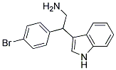 2-(4-BROMOPHENYL)-2-(1H-INDOL-3-YL)ETHANAMINE Struktur