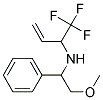 (2-METHOXY-1-PHENYL-ETHYL)-(1-TRIFLUOROMETHYL-ALLYL)-AMINE Struktur