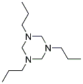 1,3,5,-Tripropylhexahydro-sym-triazine Struktur