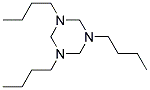 1,3,5-Tributylhexahydro-sym-triazine Struktur