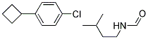 1-(4-Chlorophenyl)-N-Formyl-alpha-(2-Methylpropyl)Cyclobutane Methanamine  Struktur