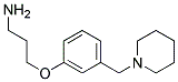 1-[3-(3-Aminopropyloxy)Benzyl]Piperidine Struktur