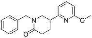 1'-BENZYL-6-METHOXY-2',3',4',5'-TETRAHYDRO-1'H-[2,3']BIPYRIDINYL-6'-ONE Struktur