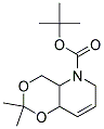 2,2-DIMETHYL-4,4A,6,8A-TETRAHYDRO-[1,3]DIOXINO[5,4-B]PYRIDINE-5-CARBOXYLIC ACID TERT-BUTYL ESTER Struktur