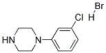 1-(3-chlorophenyl)piperazine hydrobromide Struktur