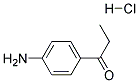 1-(4-aminophenyl)propan-1-one hydrochloride Struktur