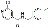 2-Chloro-N-(4-methyl-benzyl)-isonicotinamide Struktur