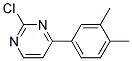2-Chloro-4-(3,4-dimethyl-phenyl)-pyrimidine Struktur