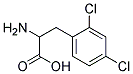 2-amino-3-(2,4-dichlorophenyl)propanoic acid Struktur