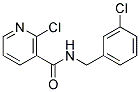 2-Chloro-N-(3-chloro-benzyl)-nicotinamide Struktur