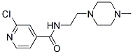 2-Chloro-N-[2-(4-methyl-piperazin-1-yl)-ethyl]-isonicotinamide Struktur