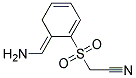 2-(AMINOMETHYLENE)PHENYLSULFONYL ACETONITRILE Struktur