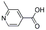 2-methyl-4-pyridinecarboxylic acid Struktur