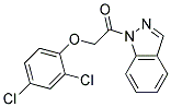 1-((2,4-DICHLOROPHENOXY)ACETYL)-1H-INDAZOLE Struktur