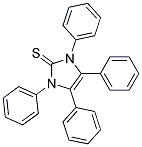 1,3,4,5-TETRAPHENYL-4-IMIDAZOLINE-2-THIONE Struktur