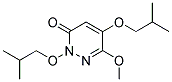 2,5-DIISOBUTOXY-6-METHOXY-3(2H)-PYRIDAZINONE Struktur