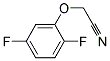 2,5-Difluoro-phenoxyacetonitrile Struktur