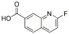 2-FLUOROQUINOLINE-7-CARBOXYLIC ACID Struktur