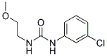 2-CHLORO-4-[3-(2-METHOXY-ETHYL)-UREIDO]-BENZENE Struktur