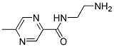 2-[(5-METHYLPYRAZINE-2-CARBONYL)AMINO]-ETHYLAMINE Struktur