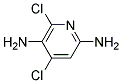 2,5-DIAMINO-4,6-DICHLOROPYRIDINE Struktur