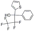 2,2,3,3,3-PENTAFLUORO-1-PHENYL-1(2-THIENYL)PROPAN-1-OL Struktur