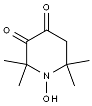 1-HYDROXY-2,2,6,6-TETRAMETHYL-3,4-PIPERIDINEDIONE Struktur