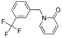 1-[3-(TRIFLUOROMETHYL)BENZYL]PYRID-2-ONE Struktur