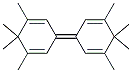 1,5,6,6-TETRAMETHYL-3-(3,4,4,5-TETRAMETHYL-2,5-CYCLOHEXADIEN-1-YLIDENE)-1,4-CYCLOHEXADIENE Struktur