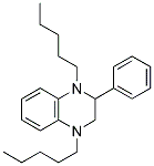 1,2,3,4-TETRAHYDRO-1,4-DIPENTYL-2-PHENYLQUINOXALINE Struktur