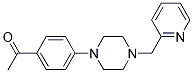 1-(4-(4-((PYRIDIN-2-YL)METHYL)PIPERAZIN-1-YL)PHENYL)ETHANONE Struktur