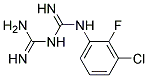 1-(3-CHLORO-2-FLUOROPHENYL)BIGUANIDE Struktur