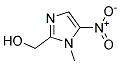 (1-METHYL-5-NITROIMIDAZOL-2-YL)METHANOL Struktur