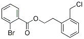 2-(CHLOROMETHYL)PHENETHYL 2-BROMOBENZOATE, TECH Struktur