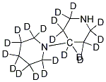 1,4'-BIPIPERIDINE-2,2,3,3,4,4,5,5,6,6-D10 Struktur