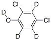 2.4-DICHLOROPHENOL-D4 Struktur