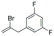 2-BROMO-3-(3,5-DIFLUOROPHENYL)-1-PROPEN Struktur