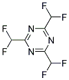 2,4,6-TRIS(DIFLUOROMETHYL)-1,3,5-TRIAZIN Struktur