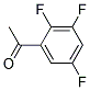 2',3',5'-TRIFLUOROACETOPHENON Struktur