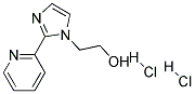 2-(2-PYRIDIN-2-YL-IMIDAZOL-1-YL)-ETHANOL 2HCL Struktur