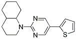 1-(5-THIEN-2-YLPYRIMIDIN-2-YL)DECAHYDROQUINOLINE Struktur