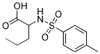 2-([(4-METHYLPHENYL)SULFONYL]AMINO)PENTANOIC ACID Struktur