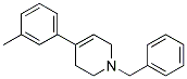 1-BENZYL-4-M-TOLYL-1,2,3,6-TETRAHYDRO-PYRIDINE Struktur