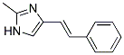 2-METHYL-4-STYRYL-1H-IMIDAZOLE Struktur