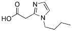 (1-BUTYL-1H-IMIDAZOL-2-YL)-ACETIC ACID Struktur