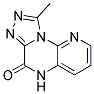 1-METHYL-5H-2,3,5,9,9B-PENTAAZA-BENZ[E]INDEN-4-ONE Struktur