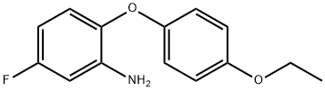 2-(4-ETHOXYPHENOXY)-5-FLUOROANILINE Struktur