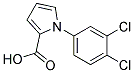 1-(3,4-DICHLOROPHENYL)-1H-PYRROLE-2-CARBOXYLIC ACID Struktur