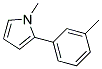 1-METHYL-2-M-TOLYL-1H-PYRROLE Struktur