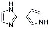 2-(1H-PYRROL-3-YL)-1H-IMIDAZOLE Struktur